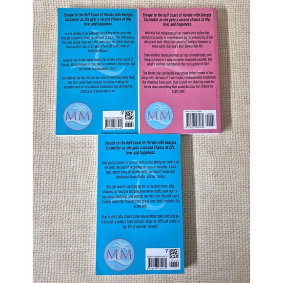 BLACKBIRD BEACH Books 1, 2, & 3 Gulf Coast Cottage Secrets Reunion Maggie Miller - Picture 2 of 10